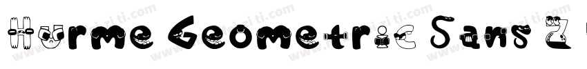 Hurme Geometric Sans 3 W01 Rg字体转换